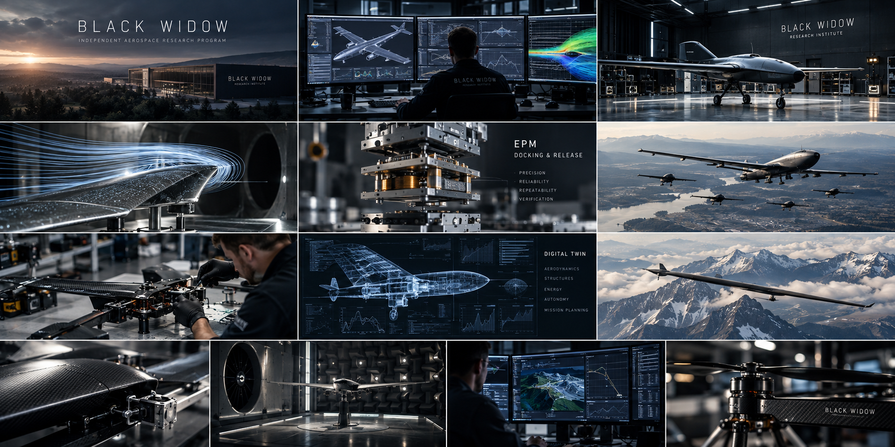 BLACK WIDOW research programme overview